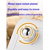 12 Pack Self Adhesive Caster Wheels, Swivel Wheels for Furniture,