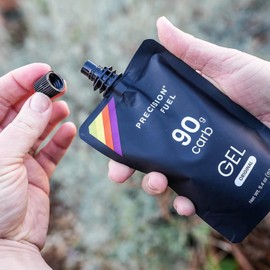 Precision Fuel 90 Energy Gels – 90g Carbohydrate for Endurance Athletes – Easy-to-Digest, Mild Flavor for Long-Duration Sports (10 Gels, 153g)