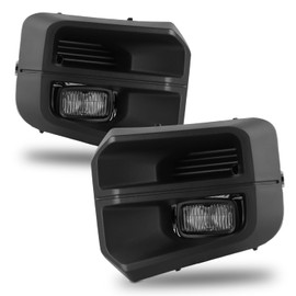 AKKON - Fit 2016-2023 Toyota Tacoma TRD 16-23 OE Style LED Fog Lights Front Bumper w/Wiring Harness Power Switch Clear Driect Replacement