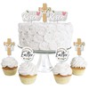 Big Dot of Happiness Juego de 24 palillos para cupcakes