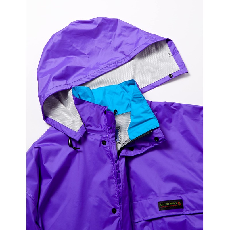 [ドキュメント] レインスーツ 上下セット 防水 総裏メッシュ オールマインドスーツ パープル LL