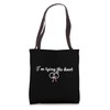 She's tying the knot Bridal Shower Coquette Bow Bachelorette Tote