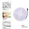 JOYLIT 4MM Width Neon LED Strip Lights 6000K Cool White