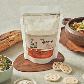 300g lotus root powder Myeongdang Yeonhyang farmed directly in a clean area in Buan / 연근가루300g 부안 청정지역에서 직접 농사지은 명당연향
