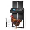 VEVOR Automatic Chicken Coop Door, Battery Powered Chicken Coop Door