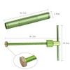 Vicloon Fondant Extruder, Stainless Steel Sugar Paste Extruder Craft Gun