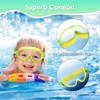 EverSport Goggles for Kids 6-14, 2 Pack Swimming Goggles, Clear