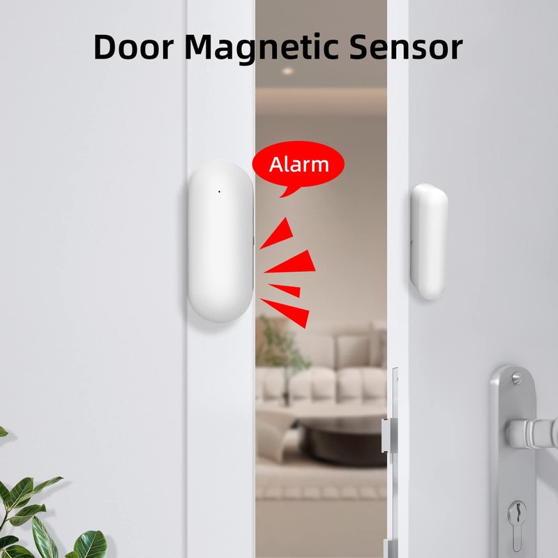 Whole House Security Alarm System, WiFi Wireless Home Alarm Kit