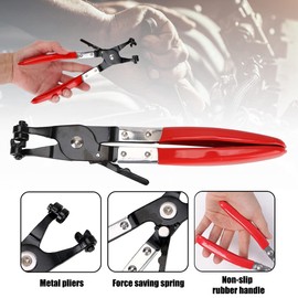 Hose Clamps Pliers, 1 Piece Car Hose Pliers, Hose Clamps Pliers Car for Installation and Disassembly of Hoses, Car Repair Tools