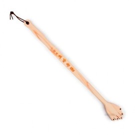 Pure Hinoki Cypress Filial Son's Hand Back Scratcher - Finger & Palm Design Style