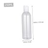 BESPORTBLE 6pcs Bathroom Accessories Empty Travel Bottles Shampoo Lotion Containers