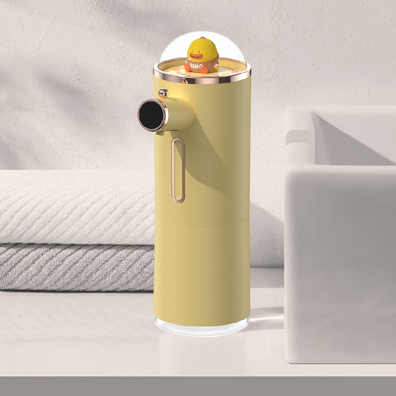 Automatic Foam Soap Dispenser Cute Intelligent Infrared Sensor Waterproof Rechargeable