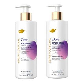 2 Sérum Corporal Hialurónico Dove Piel Extra Seca 400ml                                                                                               