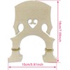 3/4 Upright Double Bass Bridge Bass Double Bass Accessory Upright