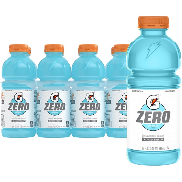 Gatorade Gatorade Zero Sugar Thirst Quencher Sports Drink, Glacier Freeze,