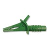 Crocodile Clip, 25MM, Green, 10A, Alligator Clips Connectors, Qty X