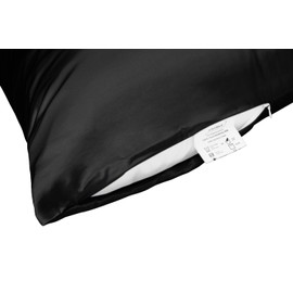 Lulusilk 16 Momme 100% Silk Pillowcase Hair and Skin Care Cushion Cover Wrinkle Resistant Pack of 1, 40*60cm