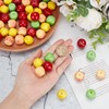 CHGCRAFT 60Pcs 4 Styles Foam Fruit Artificial Mini Apple, Fake