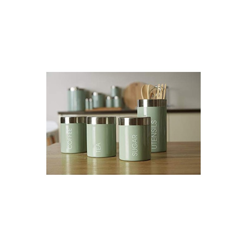 Premier Housewares Liberty Sugar Canister - Pistachio