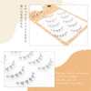 LASHIDOL False Eyelashes, Natural, Lower Eyelashes, Around the Eyelashes, Thin,