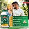Organic Black Red Yellow Maca Root Capsules 150 Pills for