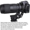 Retractable Long Focus Lens Support Stand Bayonet Protector, Foldable Camera