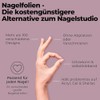 Miss Sophie Nagelfolie - Brick Red - Einfarbig, Rot, Nail