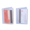 Senkary Set of 3 - Plastic Wallet Insert Credit Card