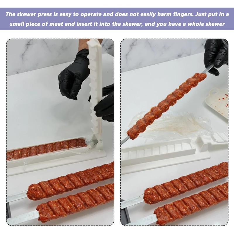 Kebab Press Maker,Kabab Maker Machine,Plastic Kebab Maker Machine,Kebab Making Tool,Manual