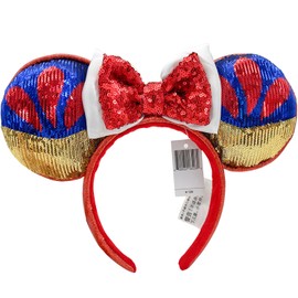 XXXPOWERXXX Mouse Ear Headbands with Bow,Sequins Hairbands Hair Accessories (HB191)