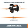 Worx WX092L.9 20V Power Share Portable Air Pump Inflator (Tool