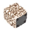 Skull Pen Holder White Resin Makeup Brush Holder Organiser Decoration