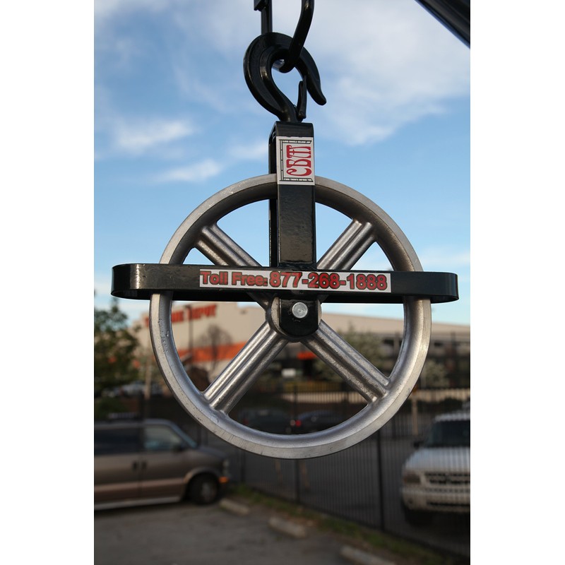 CBM Scaffold 12" Aluminum Hoist Pulley Wheel Working Load up