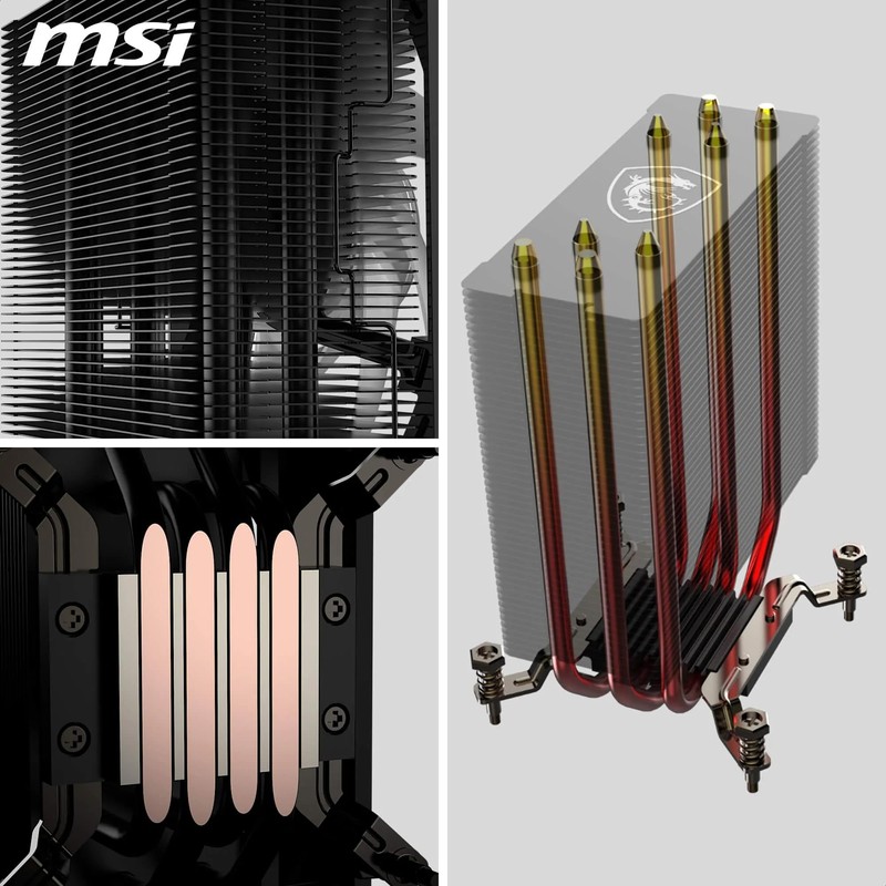 MSI MAG COREFROZR AA13 CPU Air Cooler - Direct Touch