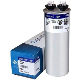 GE Genteq Round Capacitor 45 uf MFD 370 Volt Z97F9884 97F9884