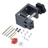 Inclined Hole Locator Positioner 15 Degree Adjustable Aluminum Alloy Woodworking