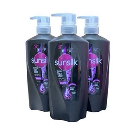 { Ready stock big promotion }sunsilk shampoo 650Ml STRENGTH & shine /stunning black SHINE