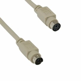 Kentek 6' MDIN Mini DIN6 6Pin Male/Female PS/2 Keyboard Mice KVM Extension Cord