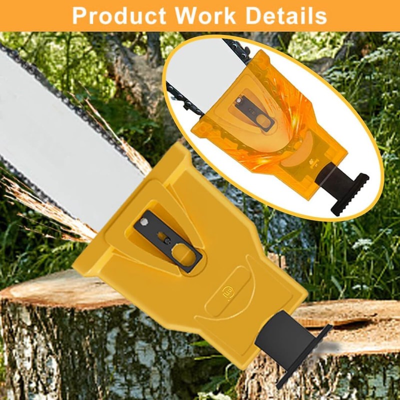 Manual Chain Sharpener, Chainsaw Sharpener, Professional Saw Chain Sharpener, Chainsaw