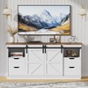 JUMMICO TV Stand with 4 Drawers for 65 Inch TV,