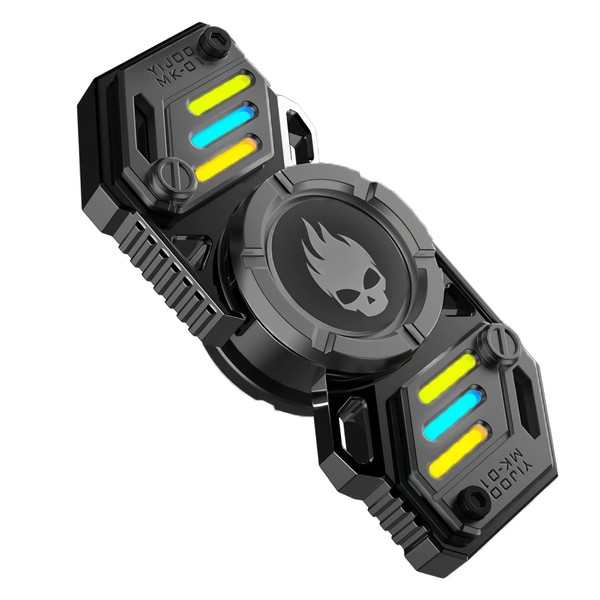 YIJO Fidget Spinner, Colorful Glow in The Dark, High Speed
