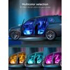 Govee RGB Car LED Strip Light, 2-Line Design Waterproof 4pcs