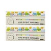 Wrapables Bookmark Flag Tab Sticky Notes, Parakeet, Set of 2