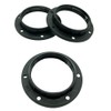 Pack of 3 Screw Rings E27 Plastic Black for Lamp
