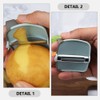 Kichvoe Vegetable Peeler Ergonomic Thumb Peeler for Effortless Fruit and