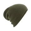 Beechfield Heavy Gauge Slouch Beanie Black