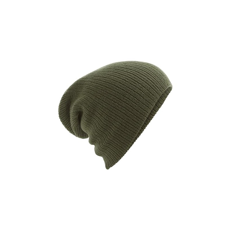 Beechfield Heavy Gauge Slouch Beanie Black