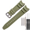 XBHSW Resin Strap Compatible with Casio SGW100 SGW-100 Mens Sports
