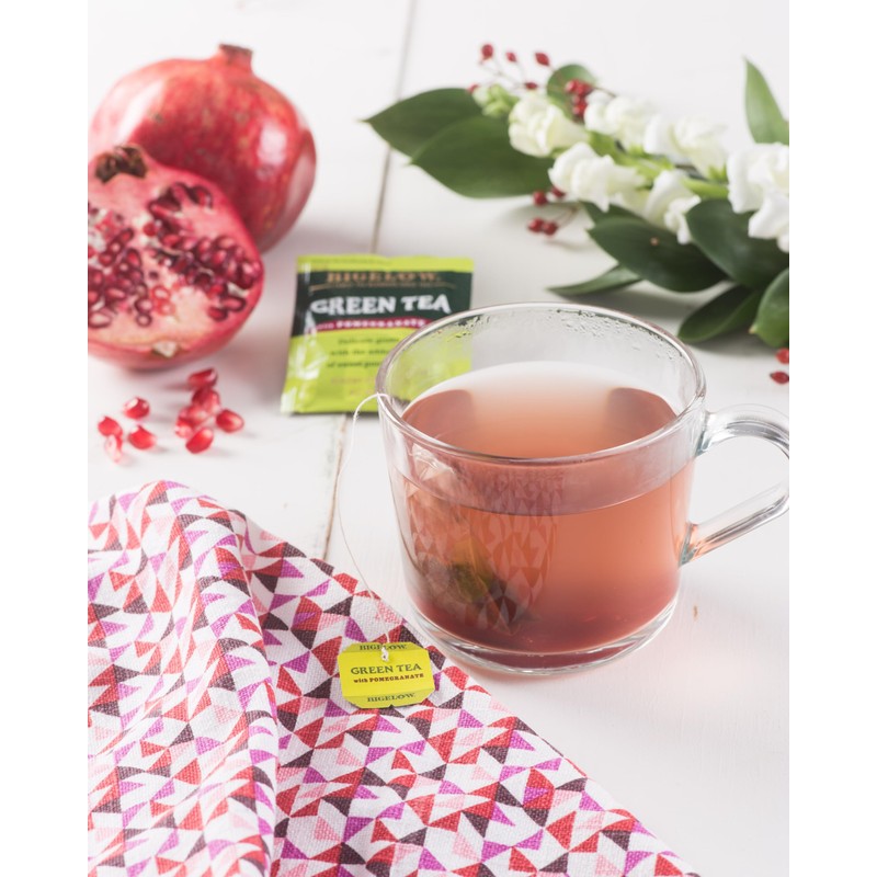 Bigelow Green Tea with Pomegranate Tea Bags, 20 ct