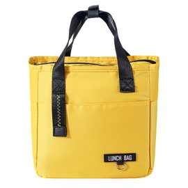 MLPKOI Lunch Bag for Men and Women, Cool Bag, Small Lunch Box, Portable Foldable Lunch Bag, Leak-proof Insulated Cooler Bag for Work, School, Picnic, Travel